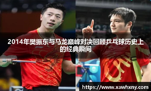 2014年樊振东与马龙巅峰对决回顾乒乓球历史上的经典瞬间
